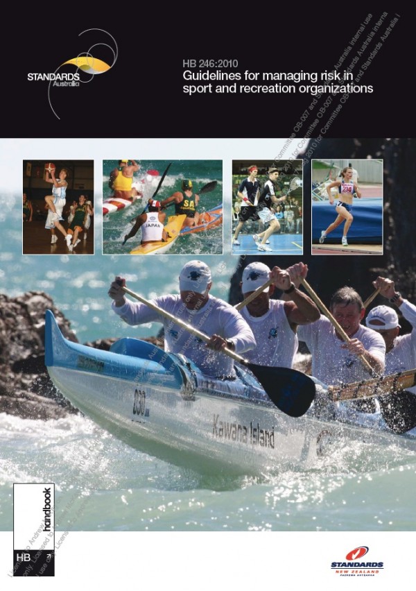 HB 246-2010 Guidelines for managing risk in sport and recreation organizations