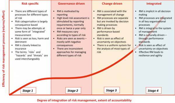 Risk management maturity model